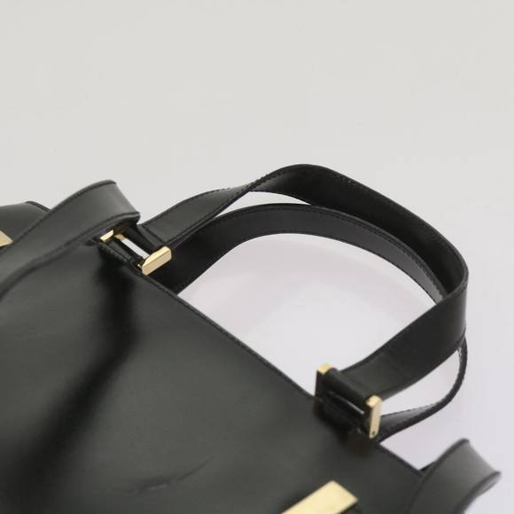 GUCCI Hand Bag Leather 2way Black 000 2046 0562 Auth am5882 - Picture 9 of 16